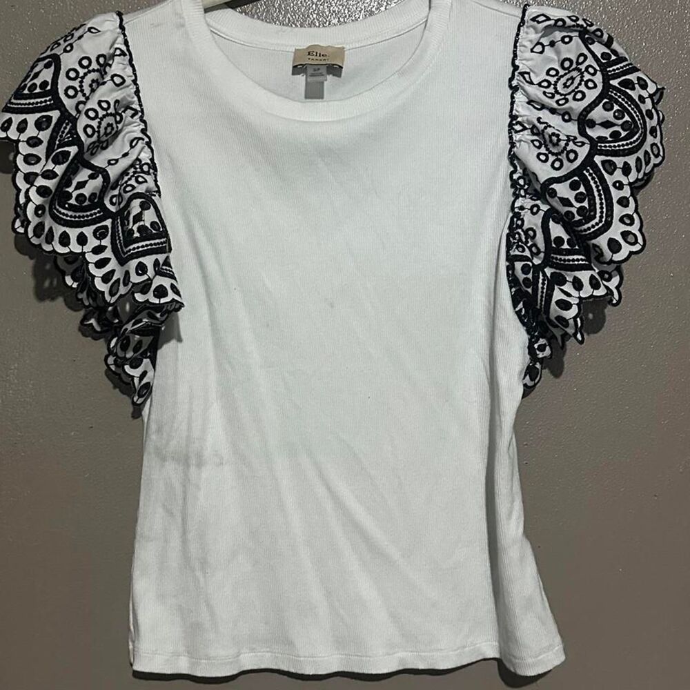 Elie-tahari Women's White Blouse